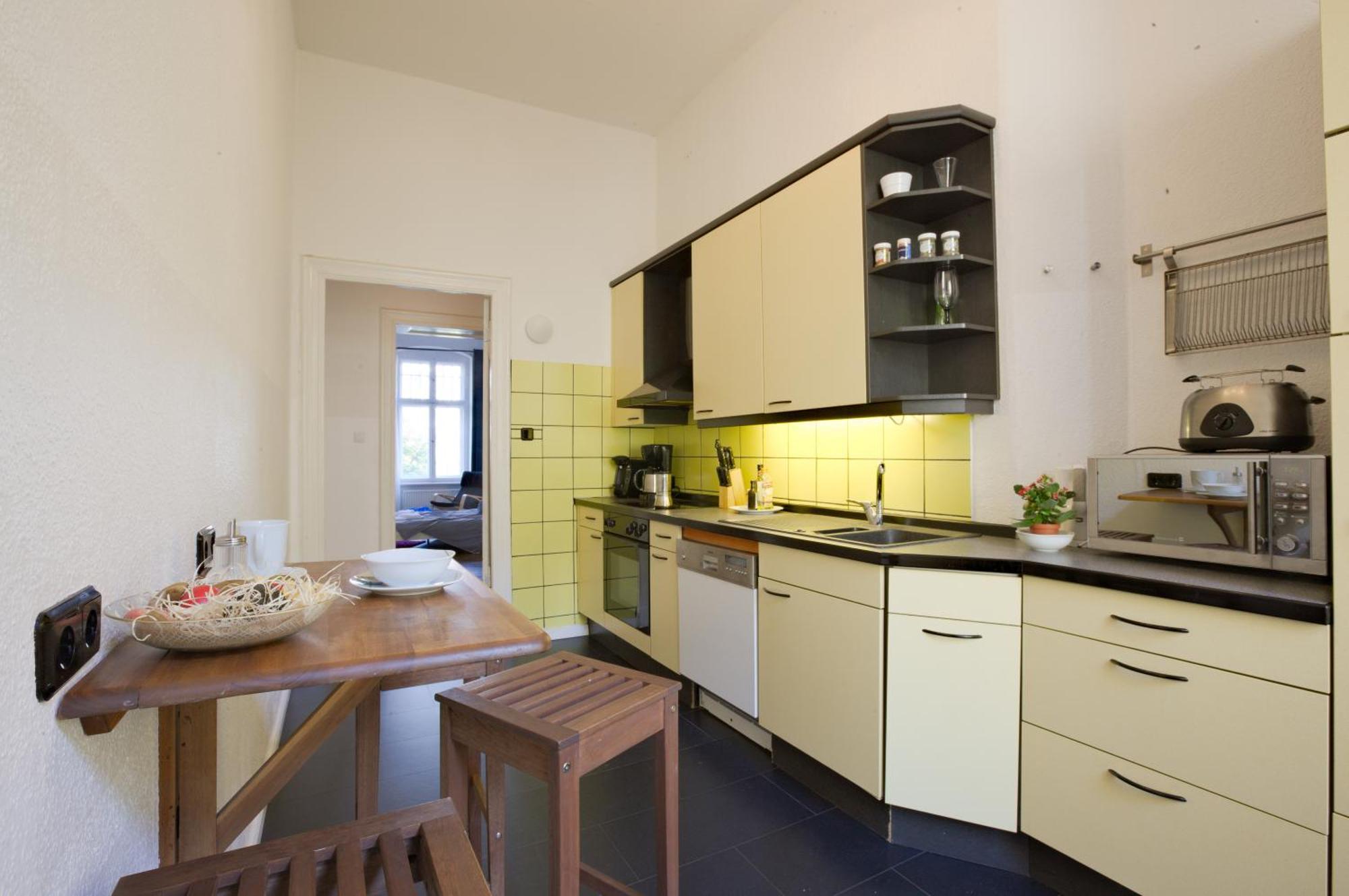 Elegante Altbauwohnung Berlin Eksteriør bilde