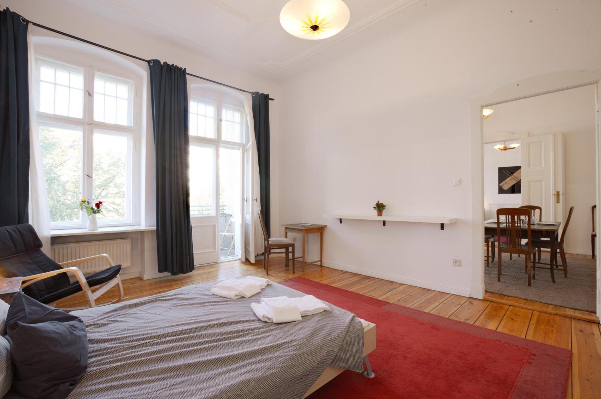Elegante Altbauwohnung Berlin Eksteriør bilde
