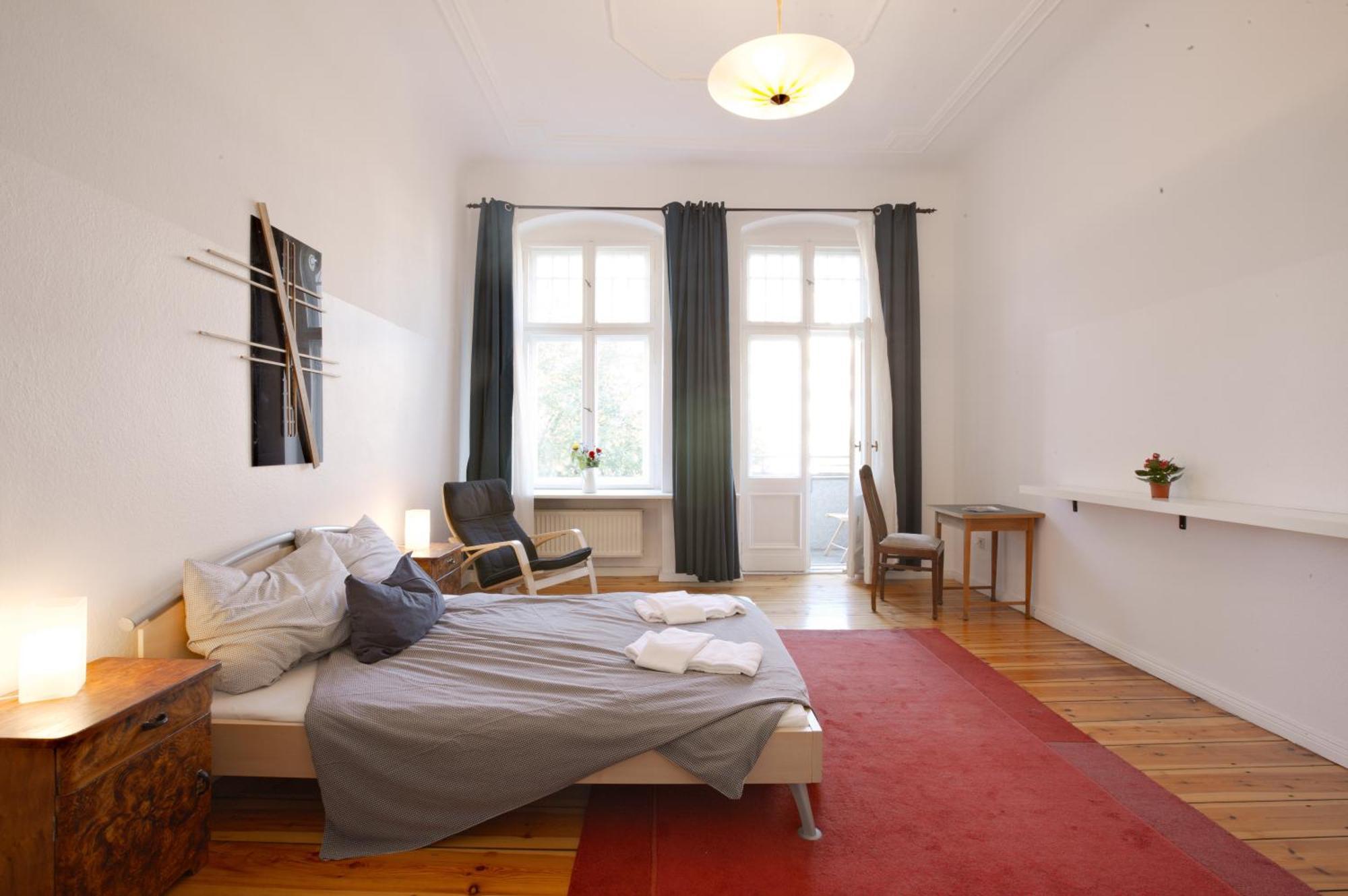 Elegante Altbauwohnung Berlin Eksteriør bilde